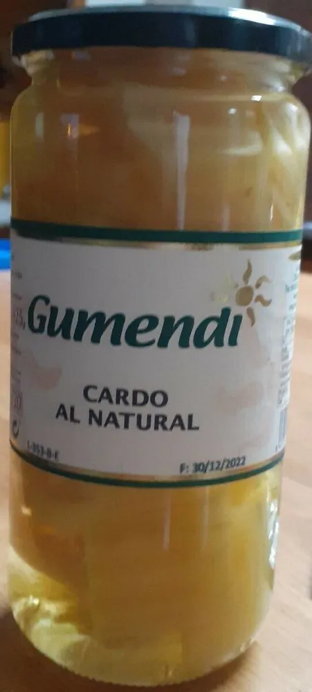 Cardo al natural