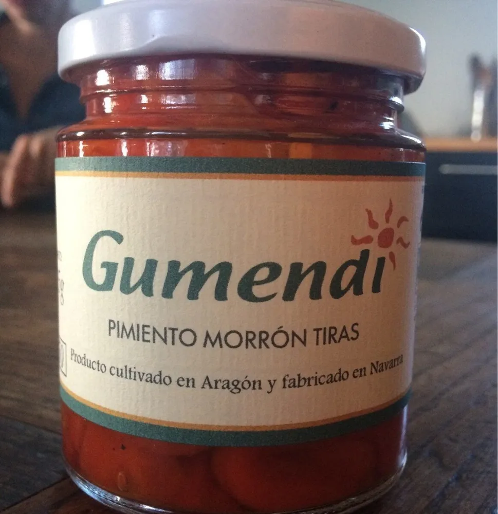 Pimiento morrón tiras