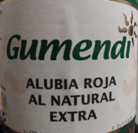 Alubia roja al natural extra