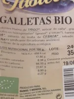 Galletas bio
