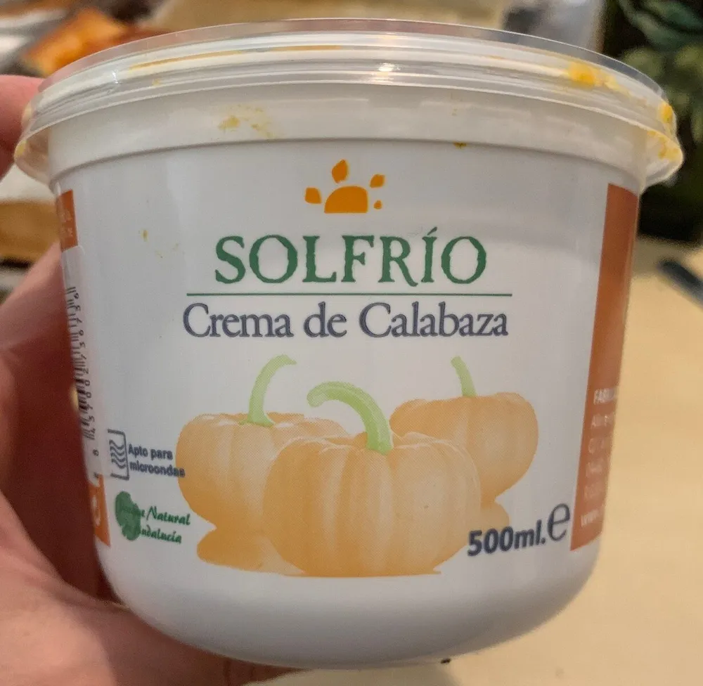 Crema de calabaza