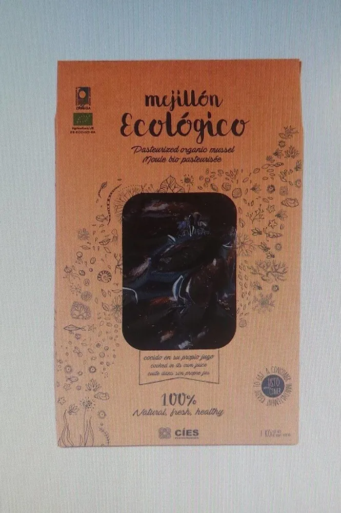Mejillón pasteurizado ecológico