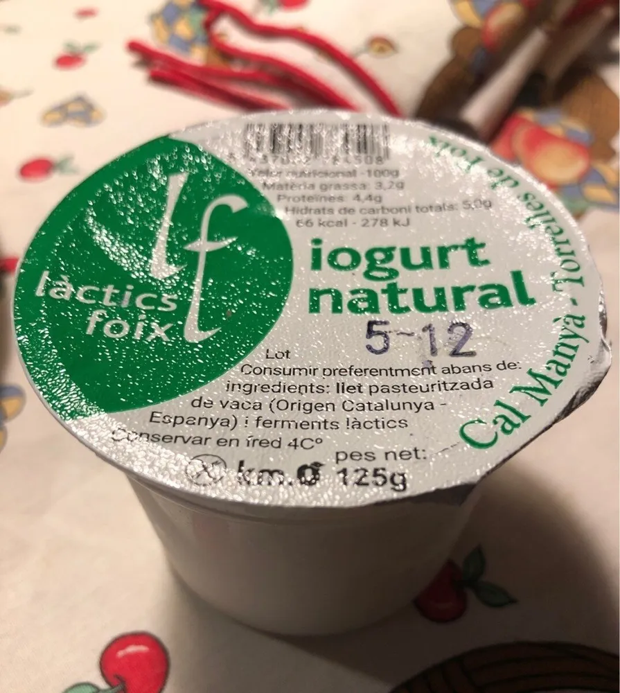 Iogurt natural