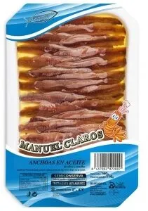 Anchoas en aceite de oliva