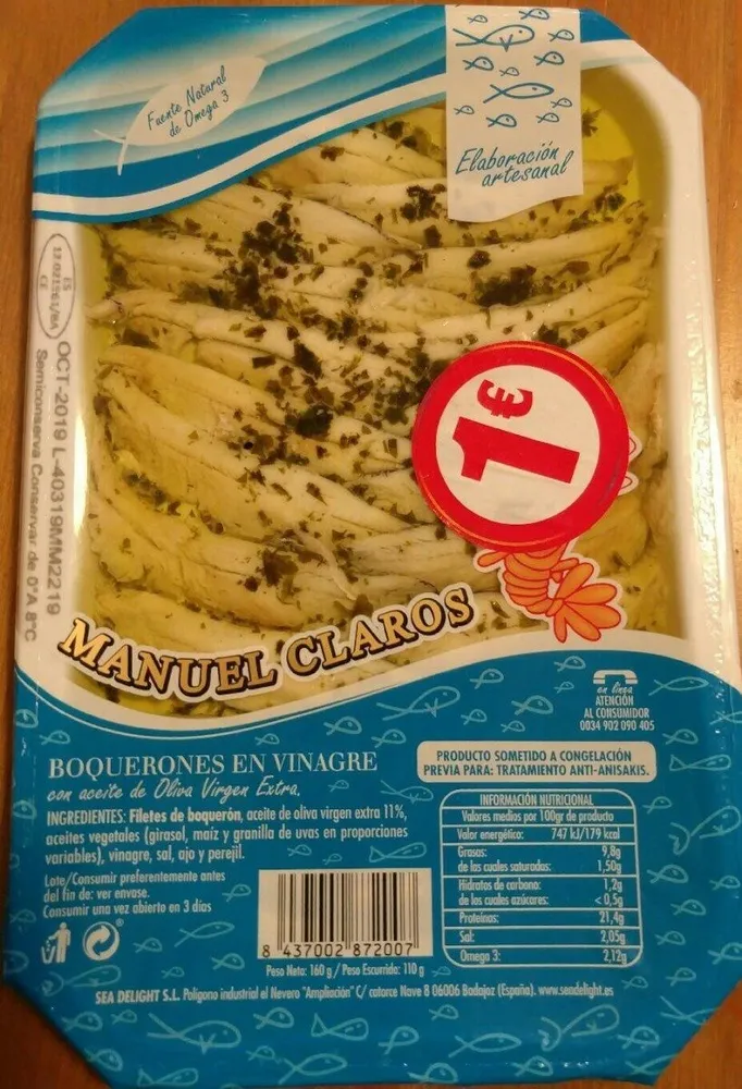Boquerones en vinagre