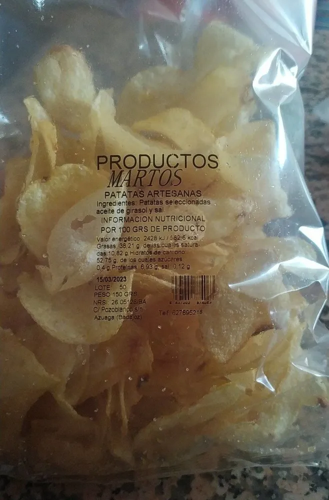 Patatas Artesanas