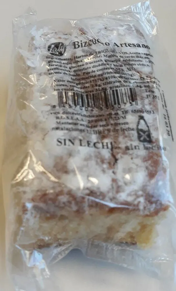 Bizcocho artesano