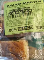 Bizcocho Integral con Maltitol