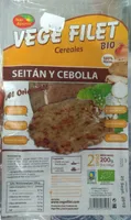 Vege filete seitan y cebolla