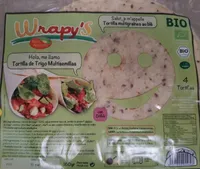 Wrapys. Tortilla de trigo multisemilla