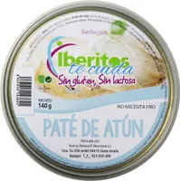 Paté de atún sin gluten y sin lactosa
