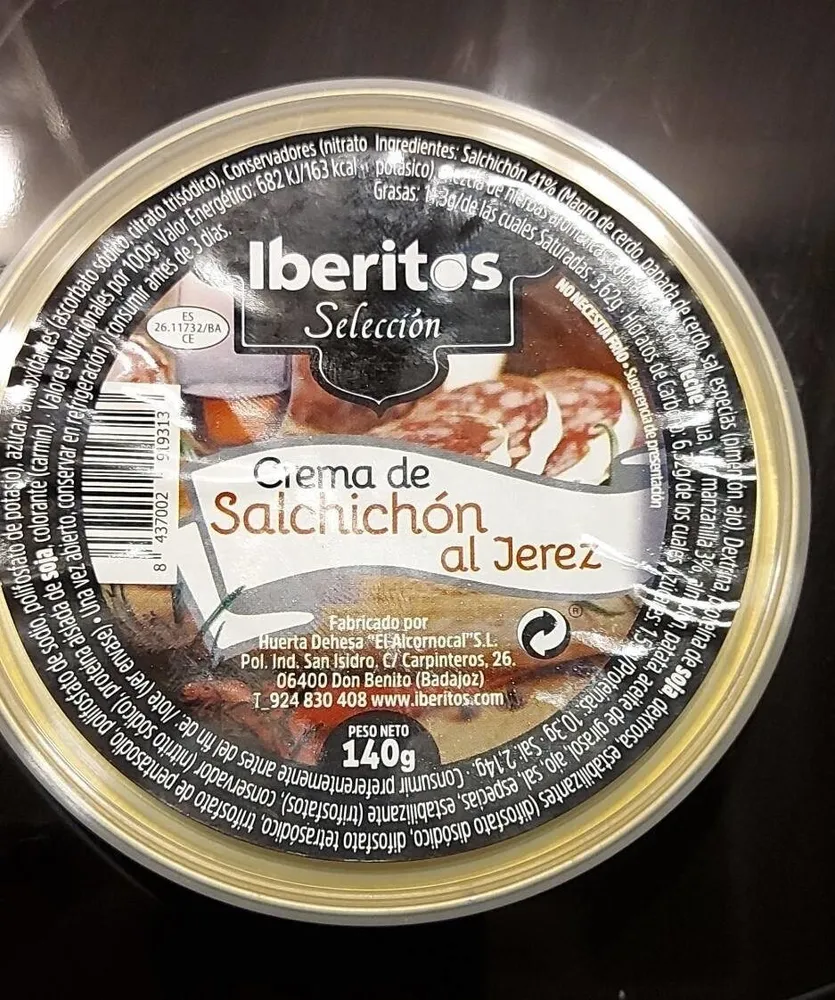 Crema de Salchichón al Jerez