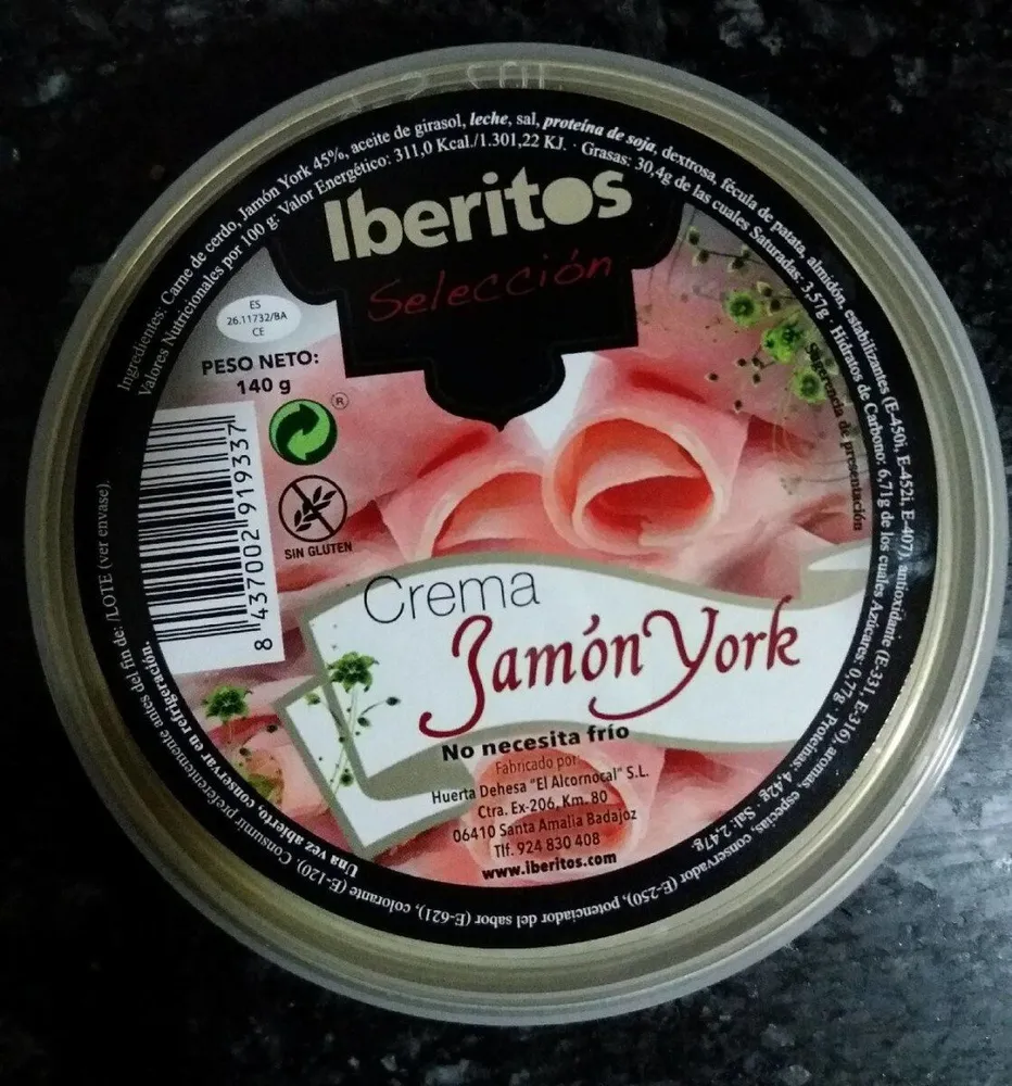 Crema Jamón York