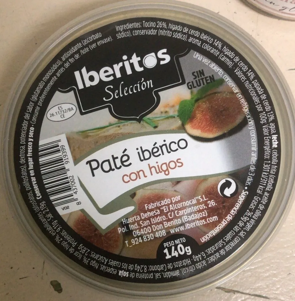 Paté Ibérico con Higos