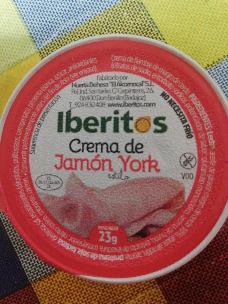 Crema de jamón york