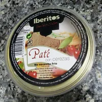 Paté con cerezas