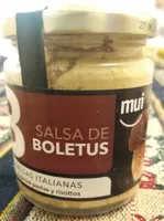 Salsa de boletus