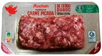 Preparado de carne picada de cerdo duroc