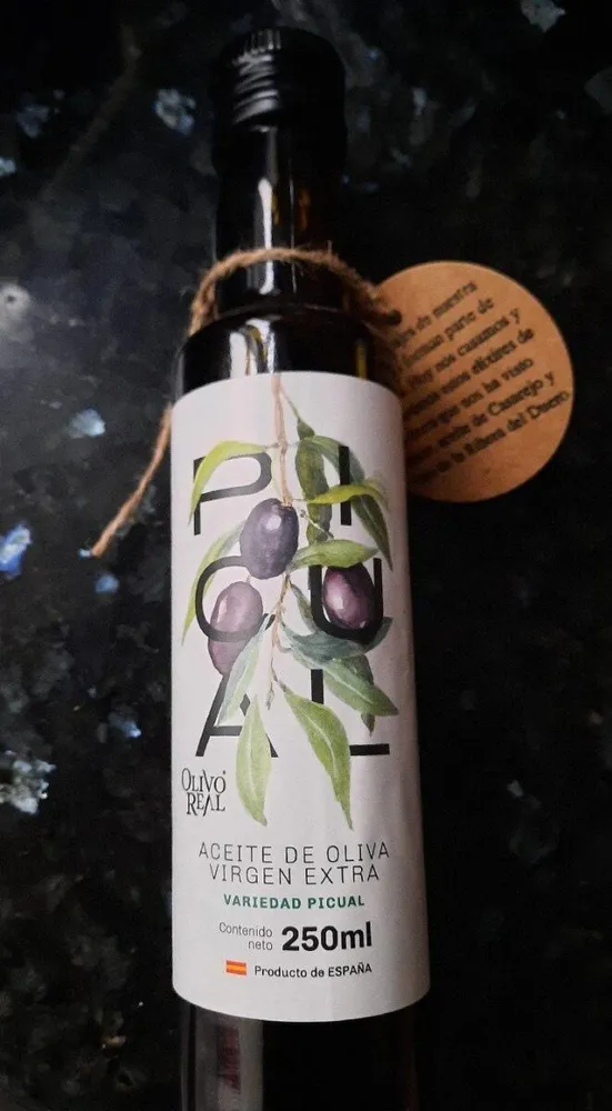 Aceite de oliva virgen extra (variedad picual)