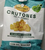 Crutones de plátano