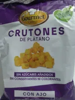 Crutones de plátano
