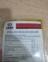Ensalada de algas wakamw