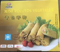 Mini rollitos vegetales