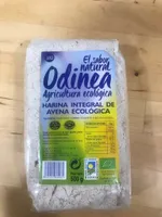 Harina integral de avena ecologica