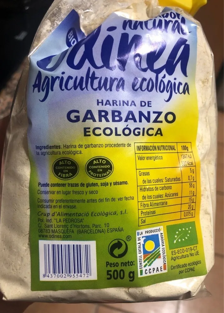 Harina de garbanzo