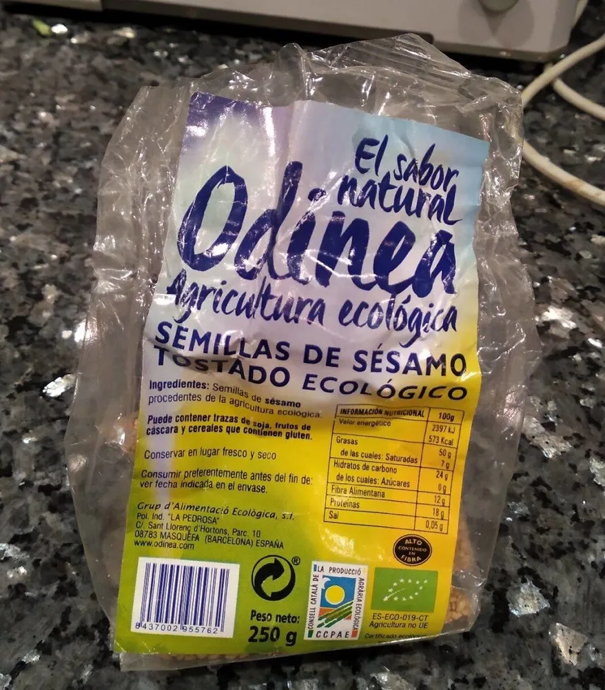 Semillas de Sésamo Tostado Ecológico