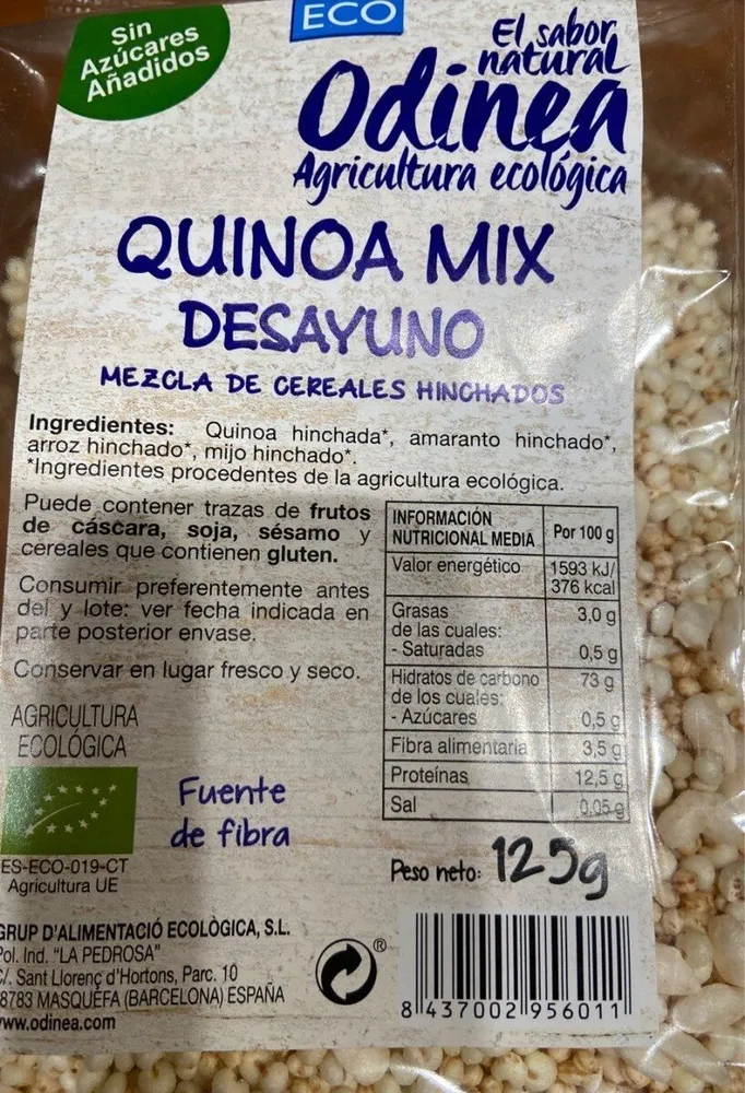 Quinoa Mix Desayuno