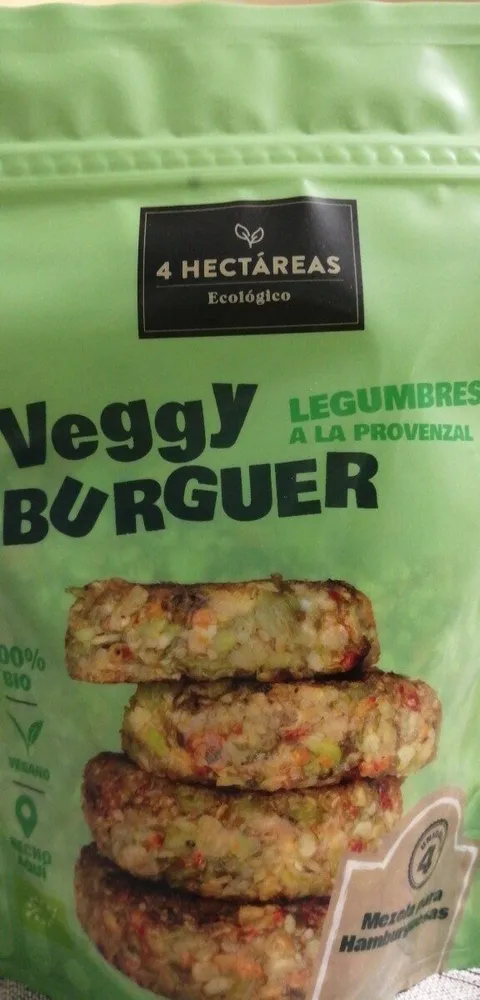 Veggy burguer Legumbres a la provenzal