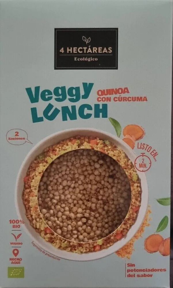 VEGGY LUNCH Quinoa con Cúrcuma