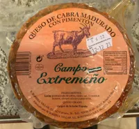 Queso de cabra madurado con pimenton