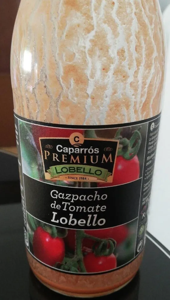 Gazpacho de tomate Lobello