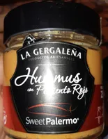Humus de pimiento rojo