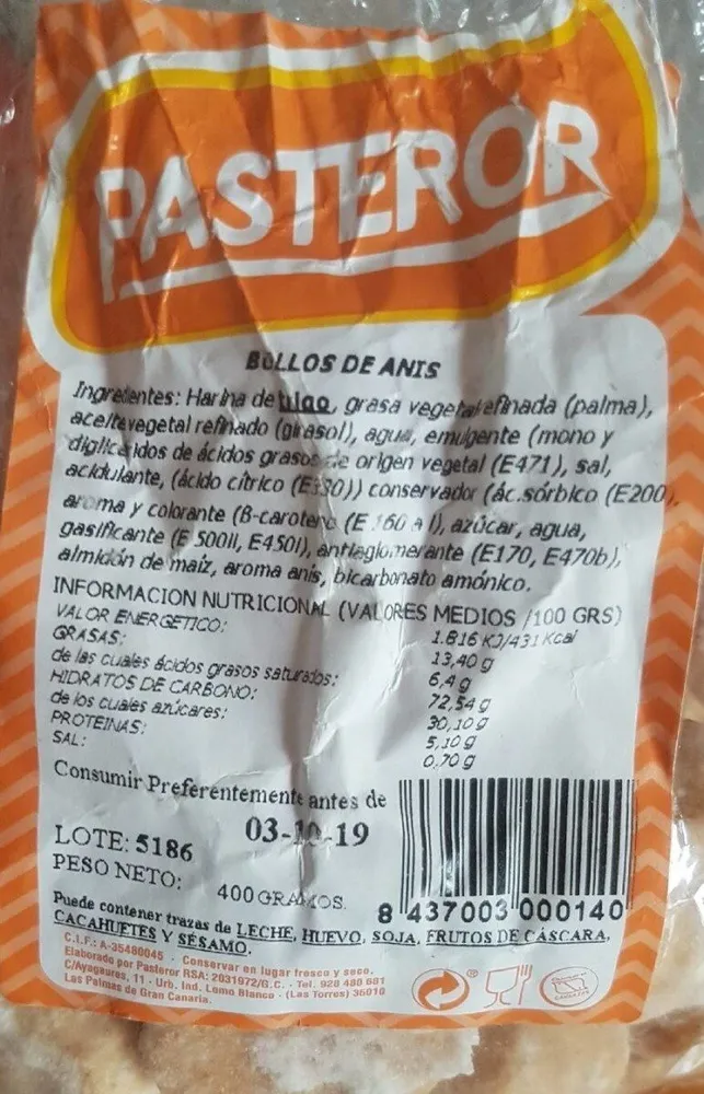 Bollos de anís