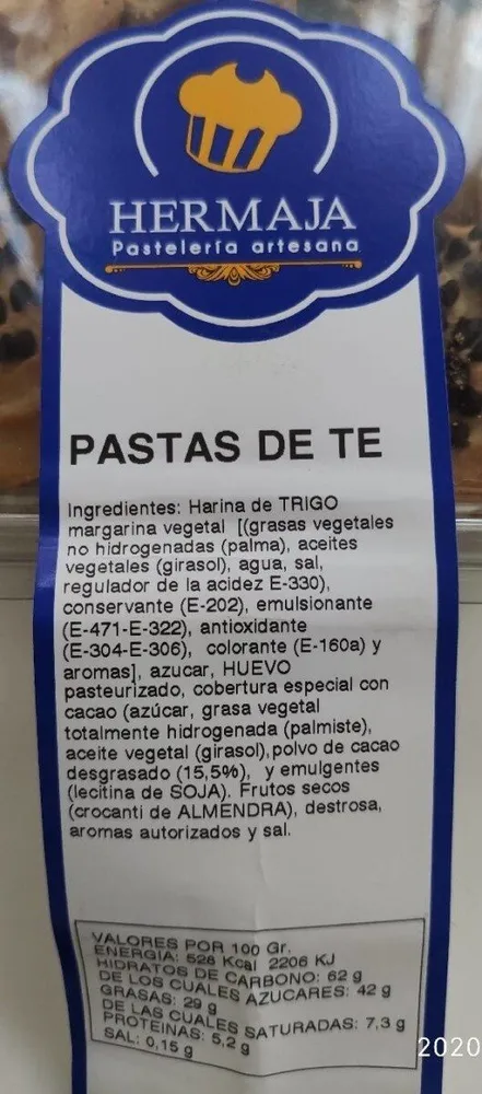 Pastas de te
