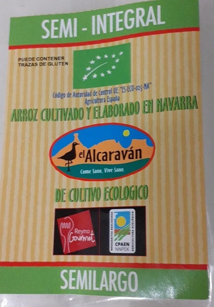 Arroz semi-integral
