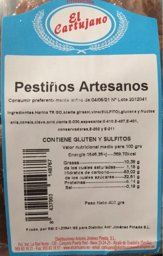 Pestiños artesanos