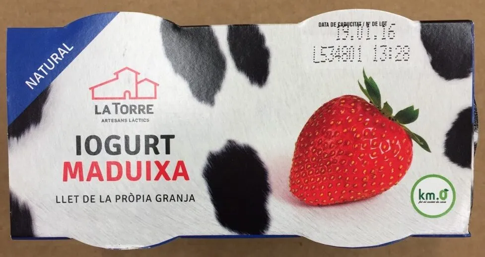Iogurt Maduixa
