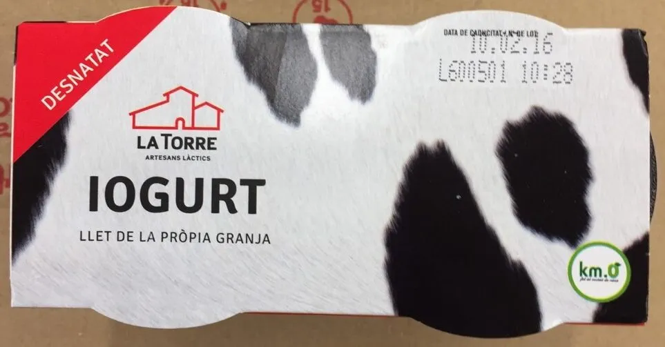 Iogurt desnatado