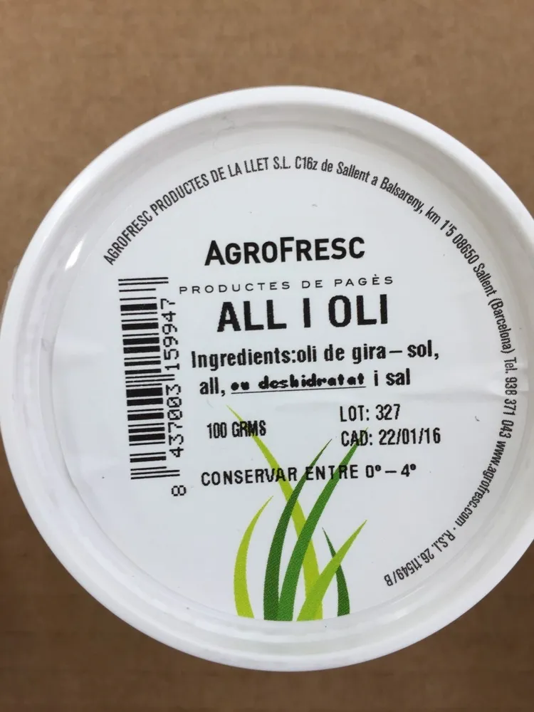 Salsa Allioli