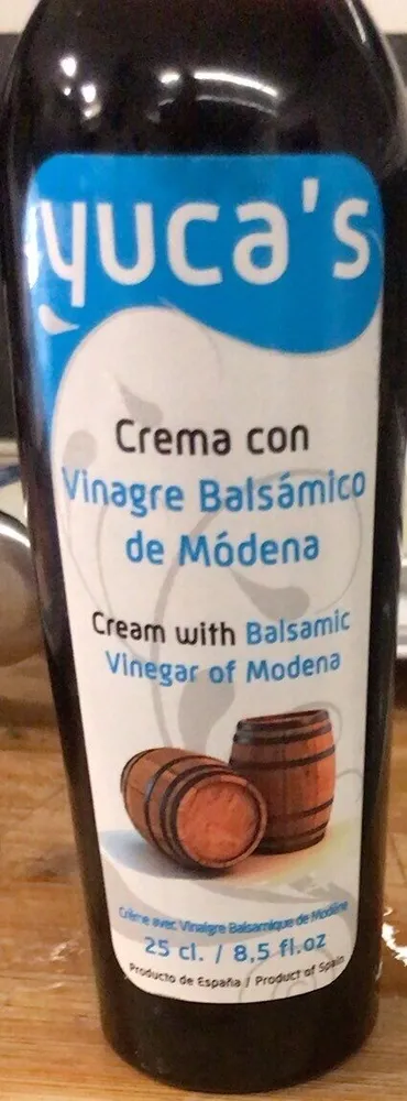 Crema de vinagre balsámico de módena