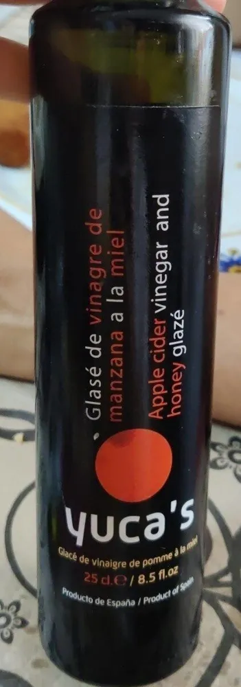 Glasè de vinagre de manzana a la miel