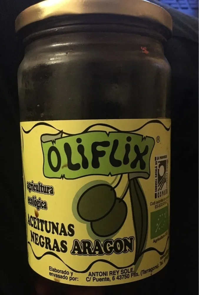 Aceitunas negras de Aragón