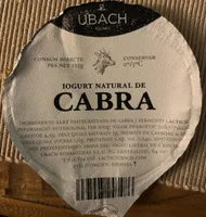 Yogurt natural de cabra