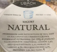 Yogur Natural