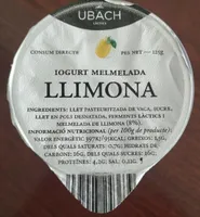 Iogurt melmelada llimona