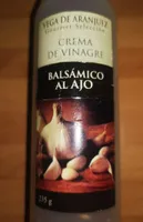 Crema de vinagre Balsámico al ajo